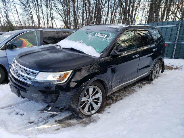 FORD EXPLORER L 2018 with VIN 1FM5K8F8XJGB67515 - Photo from auction