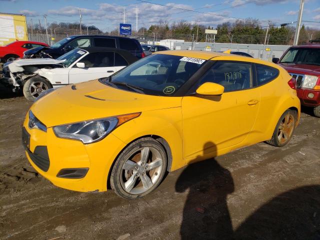 HYUNDAI VELOSTER 2014 with VIN KMHTC6AD5EU183514 - Photo from auction