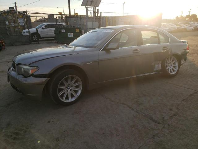 BMW 745 I 2003 with VIN WBAGL63423DP64742 - Photo from auction