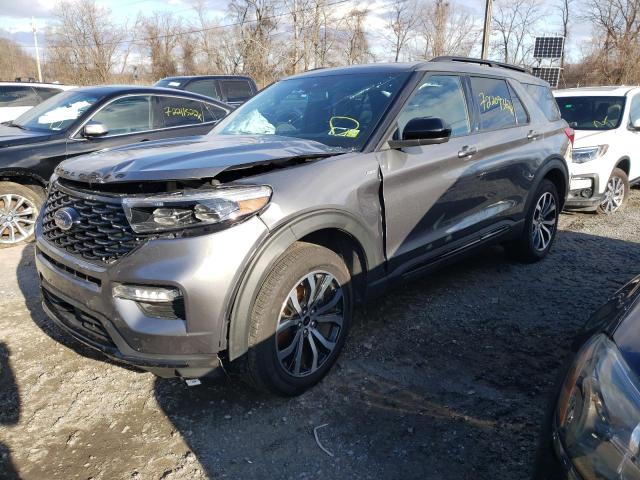 FORD EXPLORER S 2022 with VIN 1FMSK8KH0NGA62898 - Photo from auction