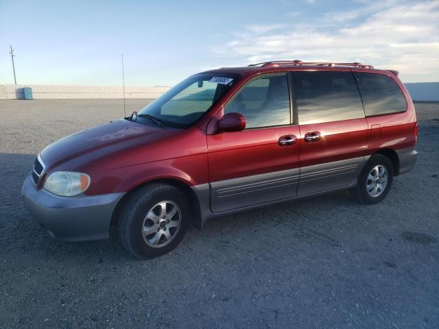 KIA SEDONA EX 2005 with VIN KNDUP132656620629 - Photo from auction