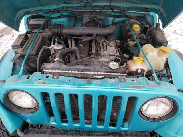 Photo 11 from auction – 1998 JEEP WRANGLER / with VIN 1J4FY19S7WP760868