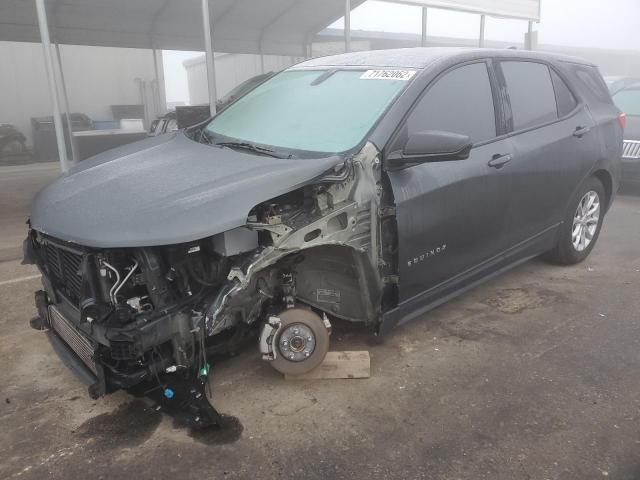 CHEVROLET EQUINOX LS 2018 with VIN 3GNAXHEV2JS563927 - Photo from auction