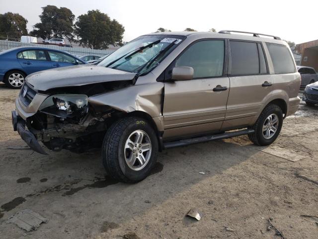 Photo 1 from auction – 2004 HONDA PILOT EXL with VIN 2HKYF18684H572927