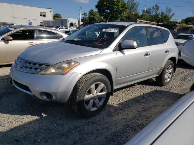NISSAN MURANO SL 2007 with VIN JN8AZ08TX7W510148 - Photo from auction