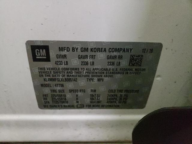 Photo 14 from auction – 2020 BUICK ENCORE GX with VIN KL4MMFSLXLB085142