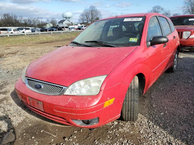 FORD FOCUS ZX5 2005 with VIN 3FAFP37N35R124222 - Photo from auction