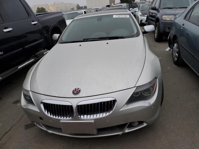 Photo 5 from auction – 2005 BMW 645 CI AUT with VIN WBAEH73455B193776