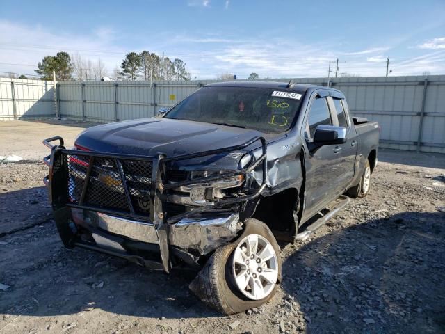 CHEVROLET SILVERADO 2020 with VIN 1GCRYDED4LZ232636 - Photo from auction