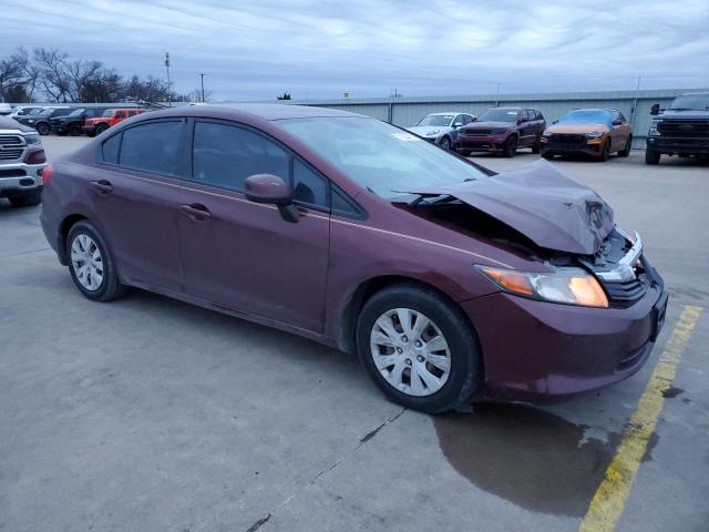 Photo 4 from auction – 2012 HONDA CIVIC with VIN 2HGFB2F58CH599783