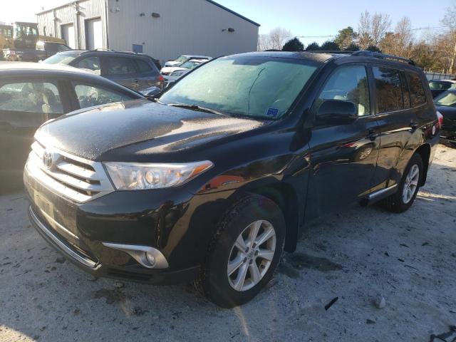 TOYOTA HIGHLANDER 2013 with VIN 5TDBK3EH4DS250170 - Photo from auction