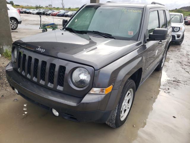 JEEP PATRIOT SP 2017 with VIN 1C4NJRBB4HD121902 - Photo from auction