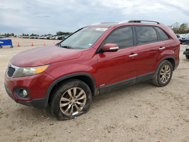 KIA SORENTO EX 2011 with VIN 5XYKUDA26BG039628 - Photo from auction