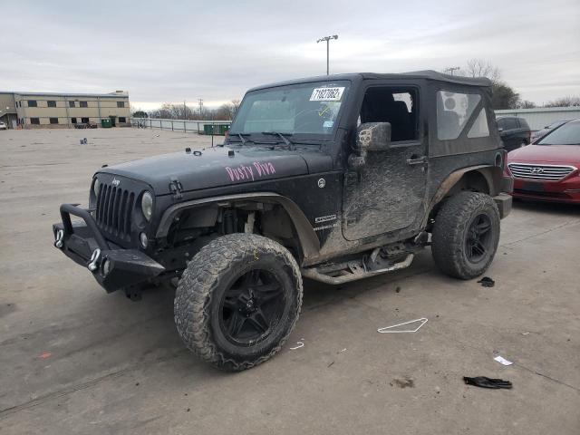 Photo 1 from auction – 2016 JEEP WRANGLER S with VIN 1C4AJWAG0GL124617