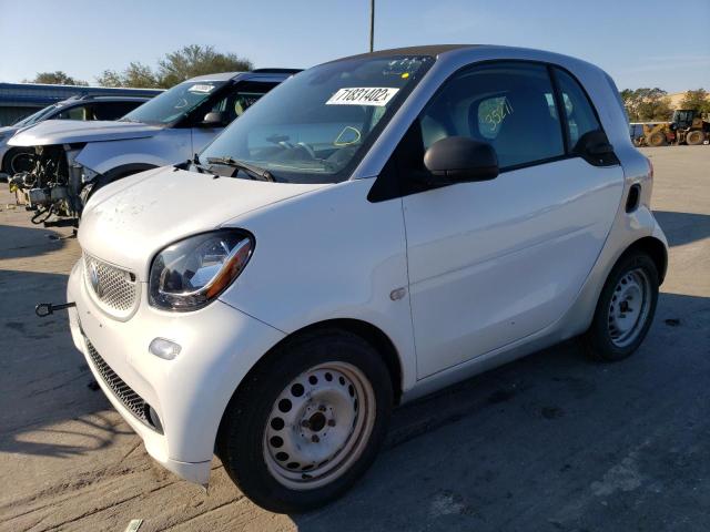 SMART FORTWO 2017 with VIN WMEFJ5DA0HK169640 - Photo from auction