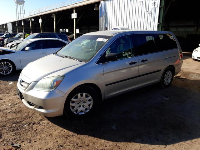 HONDA ODYSSEY LX 2007 with VIN 5FNRL38287B025827 - Photo from auction