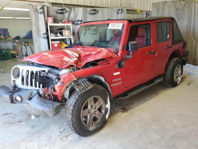 JEEP WRANGLER U 2011 with VIN 1J4BA3H12BL610871 - Photo from auction