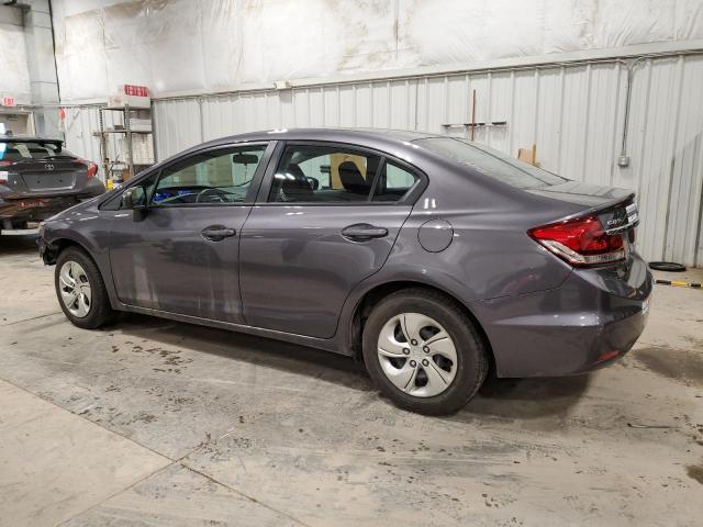 Photo 2 from auction – 2014 HONDA CIVIC LX with VIN 19XFB2F50EE083205