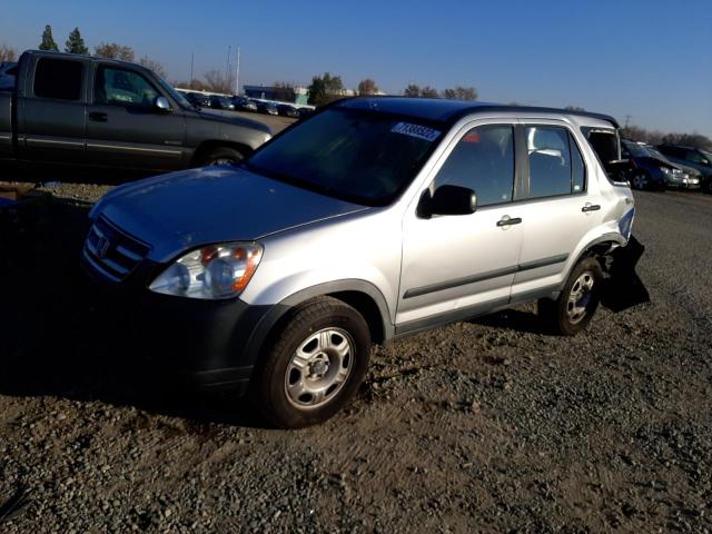 Photo 1 from auction – 2006 HONDA CR-V LX with VIN JHLRD68536C014077