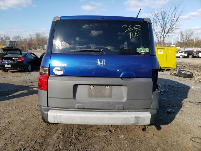 Photo 6 from auction – 2004 HONDA ELEMENT EX with VIN 5J6YH28554L022677