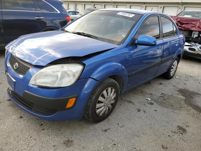 KIA RIO BASE 2009 with VIN KNADE223096535150 - Photo from auction
