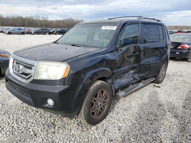 HONDA PILOT EXL 2011 with VIN 5FNYF3H50BB017498 - Photo from auction