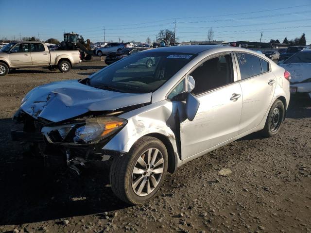 KIA FORTE LX 2014 with VIN KNAFX4A64E5104479 - Photo from auction