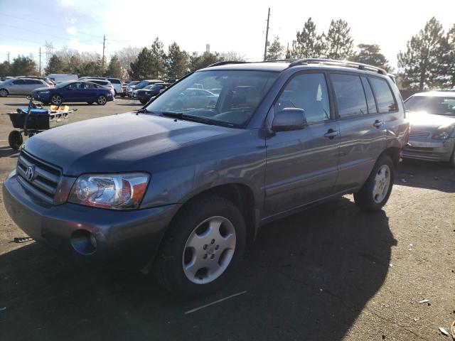 TOYOTA HIGHLANDER 2005 with VIN JTEEP21A050121313 - Photo from auction