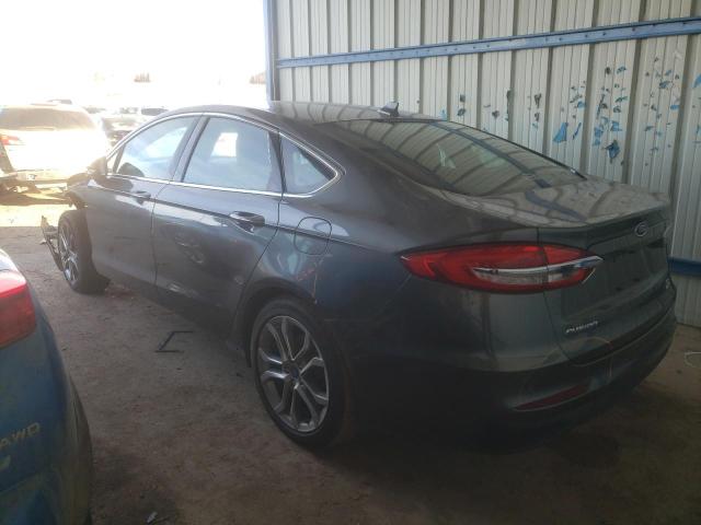 Photo 2 from auction – 2019 FORD FUSION SEL with VIN 3FA6P0CD1KR260825