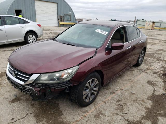 HONDA ACCORD LX 2014 with VIN 1HGCR2F3XEA005967 - Photo from auction