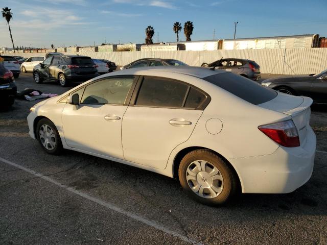 Photo 2 from auction – 2012 HONDA CIVIC HYBR with VIN JHMFB4F23CS007892