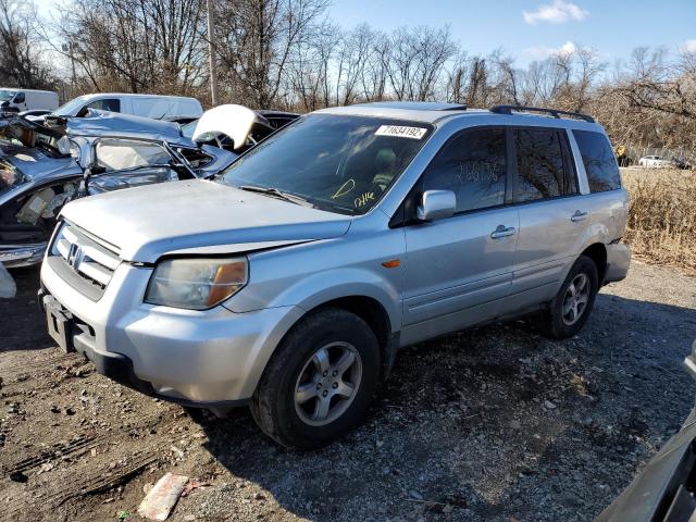 Photo 1 from auction – 2007 HONDA PILOT EXL with VIN 2HKYF185X7H532733