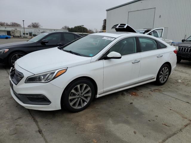 HYUNDAI SONATA SPO 2016 with VIN 5NPE34AF5GH322850 - Photo from auction