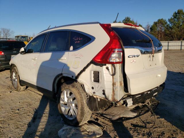 Photo 2 from auction – 2015 HONDA CR-V EXL with VIN 5J6RM3H73FL009372