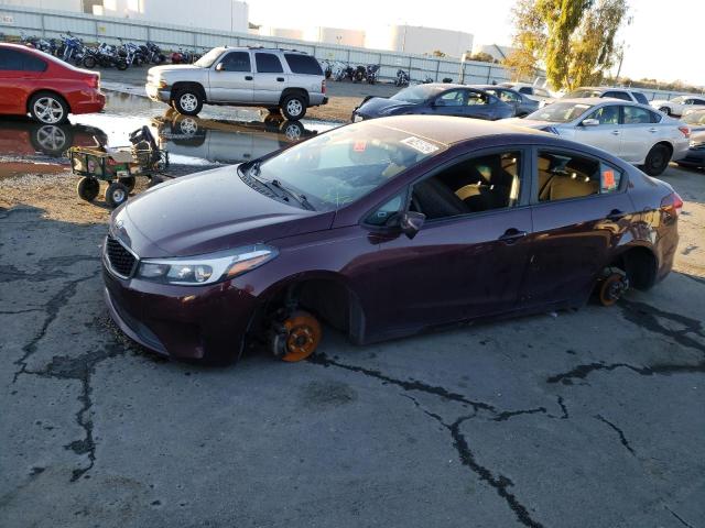 KIA FORTE LX 2017 with VIN 3KPFK4A72HE065779 - Photo from auction