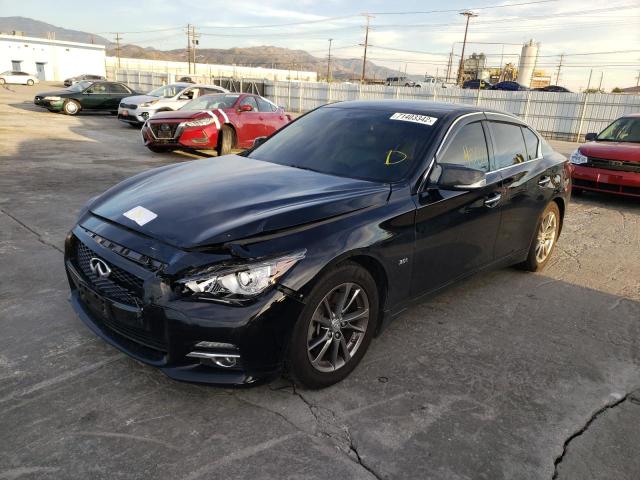 INFINITI Q50 PREMIU 2017 with VIN JN1EV7AP3HM744338 - Photo from auction