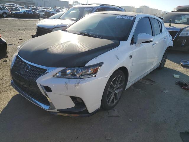LEXUS CT 200 2017 with VIN JTHKD5BH3H2300126 - Photo from auction