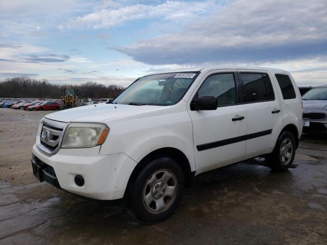 HONDA PILOT LX 2011 with VIN 5FNYF4H24BB041797 - Photo from auction