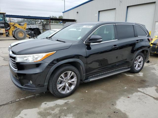 TOYOTA HIGHLANDER 2016 with VIN 5TDZKRFH9GS134032 - Photo from auction