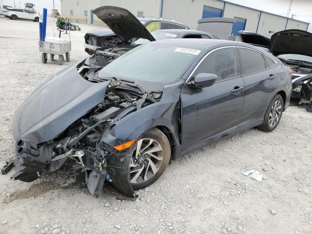 HONDA CIVIC EX 2017 with VIN 19XFC2F74HE053286 - Photo from auction