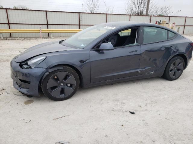 TESLA MODEL 3 2021 with VIN 5YJ3E1EBXMF979709 - Photo from auction