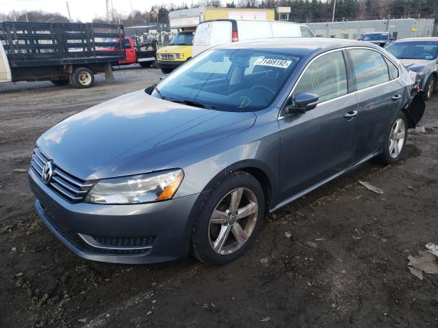 VOLKSWAGEN PASSAT SE 2014 with VIN 1VWBP7A36EC005728 - Photo from auction