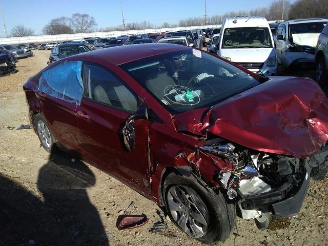 HYUNDAI ELANTRA SE 2016 with VIN 5NPDH4AE5GH744671 - Photo from auction