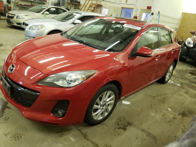 MAZDA 3 I 2013 with VIN JM1BL1MPXD1796981 - Photo from auction