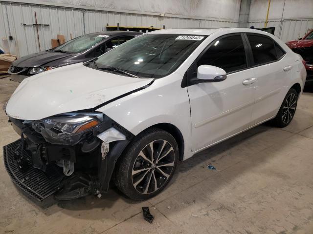 TOYOTA COROLLA L 2018 with VIN 5YFBURHEXJP762034 - Photo from auction