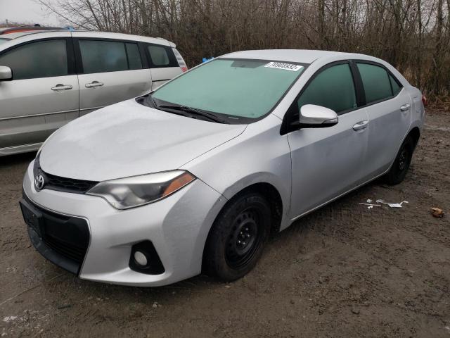 TOYOTA COROLLA L 2015 with VIN 5YFBURHEXFP194763 - Photo from auction