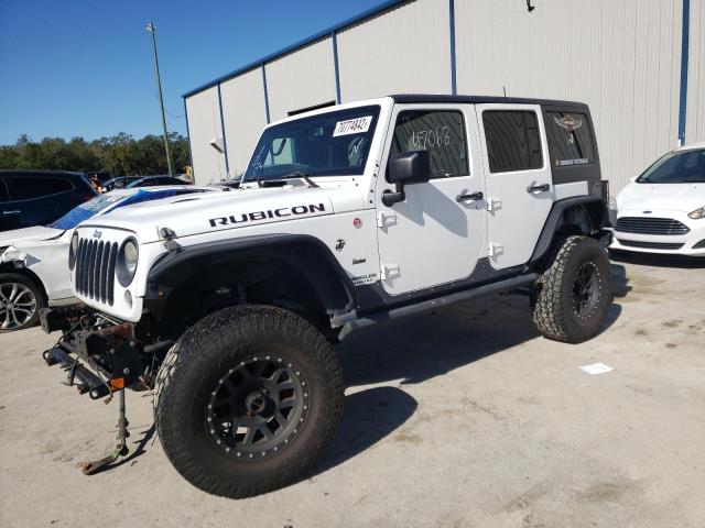 JEEP WRANGLER U 2014 with VIN 1C4BJWFG1EL231668 - Photo from auction