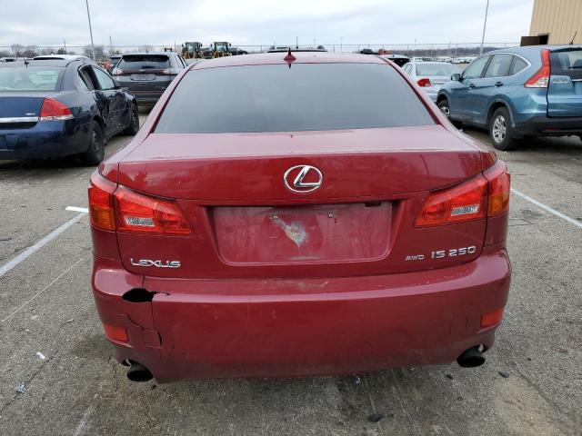 Photo 6 from auction – 2008 LEXUS IS 250 with VIN JTHCK262585025159