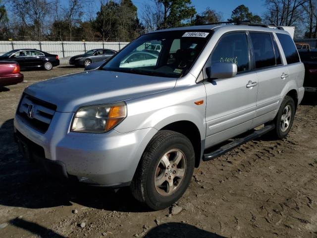 HONDA PILOT EX 2006 with VIN 5FNYF18436B021532 - Photo from auction