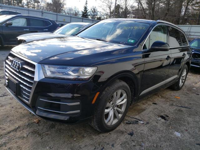 AUDI Q7 PREMIUM 2017 with VIN WA1LAAF71HD046391 - Photo from auction